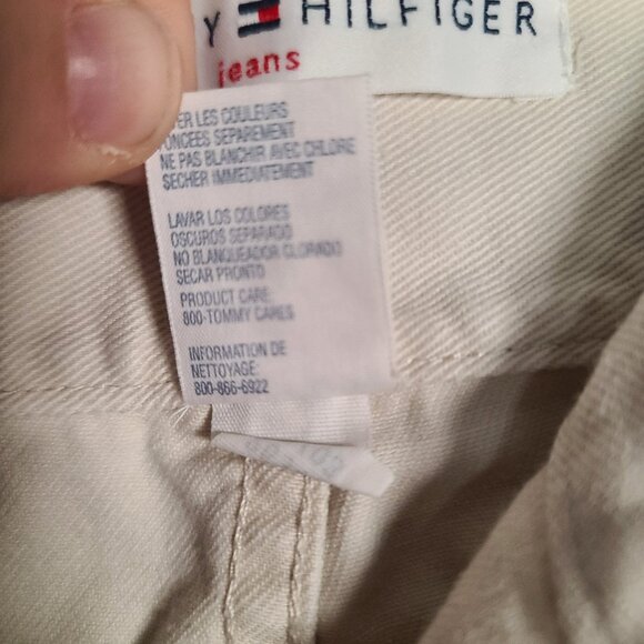 Tommy Hilfiger Women's Straight Legged Jeans Size 8 Cream in Color - Picture 11 of 14